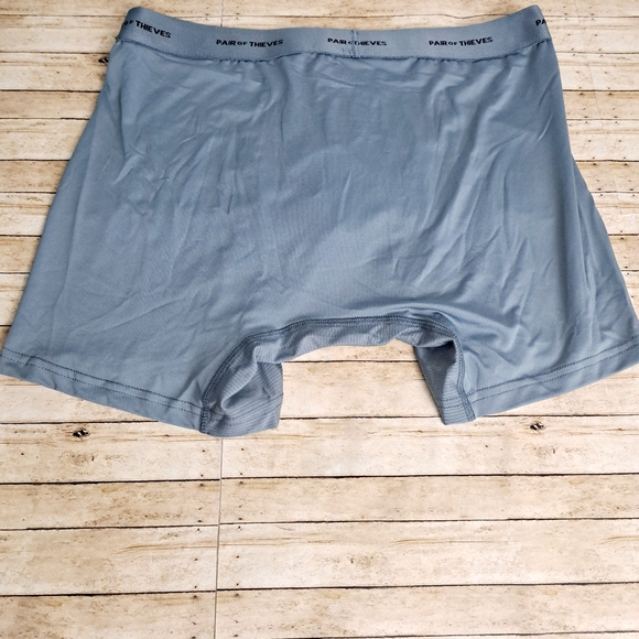 Pair Of Thieves Men's 3Pack Multi-color Blue/Gray Boxer Briefs Size Medium - Picture 12 of 13